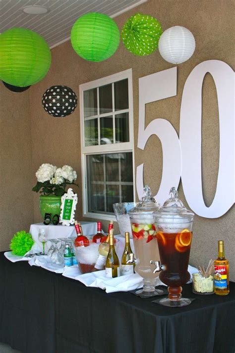 50TH Birthday Party Ideas | Photo 2 of 10 | 50th birthday party, 60th ...