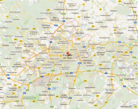 Frankfurt Map