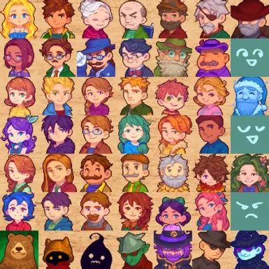 Nyapu's Portraits inspired by Dong at Stardew Valley Nexus - Mods and ...