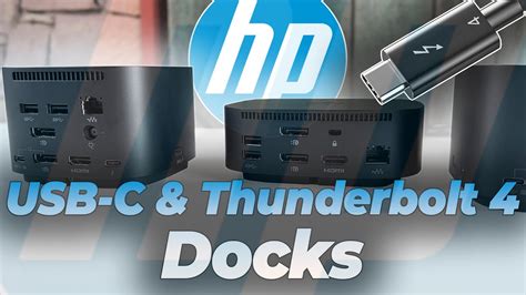 HP Docking Station Review - HP G4 & HP G5 - Thunderbolt 4/USB-C - YouTube