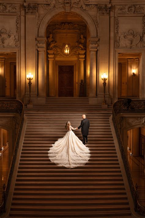 San Francisco City Hall Wedding Photography by Sasha