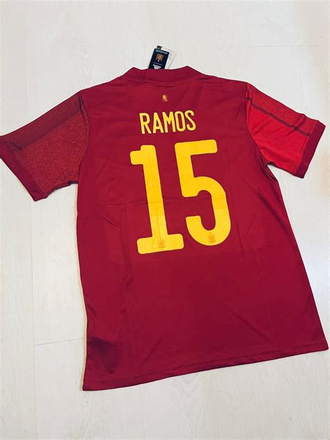 Sergio Ramos Spain soccer jersey 20/21 | Etsy