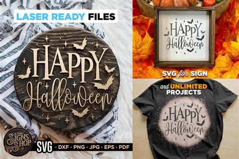 Halloween SVG Round Signs