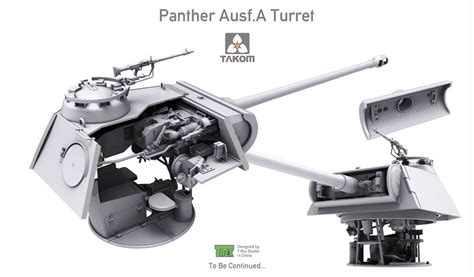 Models & Kits Armor Takom 2098 1/35 WWII German Panther A Sd.Kfz.171 ...