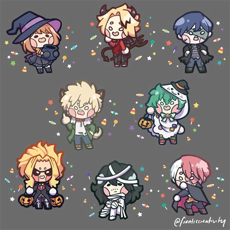 My Hero Academia Official Art Halloween