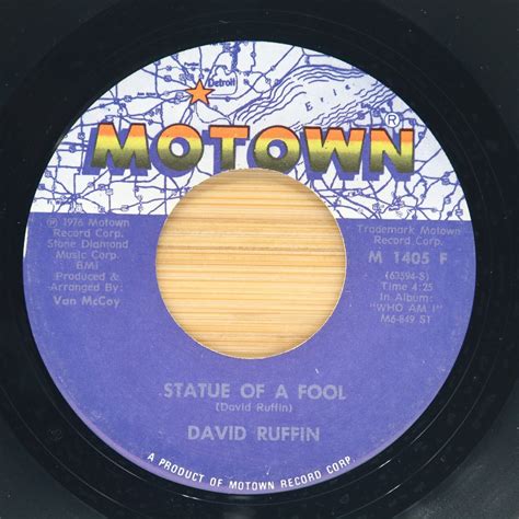 DAVID RUFFIN - STATUE OF FOOL / ON AND OFF - SOUL 45 MOTOWN | eBay