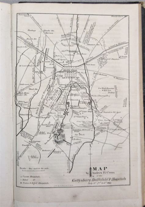 Soldiers’ National Cemetery At Gettysburg, With Map Plates – 1867. SOLD | J. Mountain Antiques