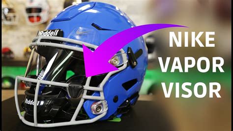 The New NIKE Vapor Football Visor - YouTube