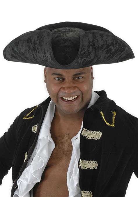 Black Corsair Pirate Costume Hat