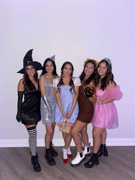 Wizard of Oz Halloween group costume | Pretty halloween costumes, Trio ...