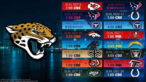 Jacksonville Jaguars 2019 Desktop PC City NFL Schedule Wallpaper ...