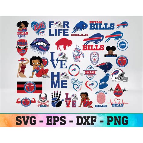 Buffalo Bills logo, bundle logo, NFL teams, Football Teams,s - Inspire ...