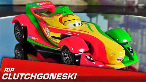 Rip Clutchgoneski Cars 2 Mattel Die-Cast Disney Pixar Roman Pedalski - YouTube