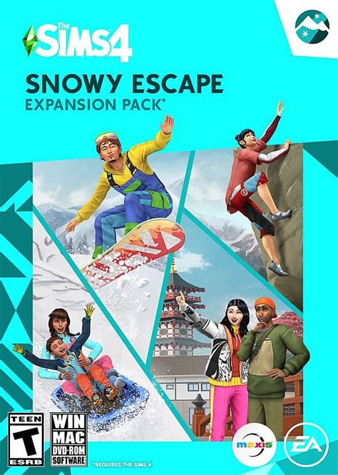 The Sims 4 Snowy Escape Expansion Pack Windows 37887 - Best Buy