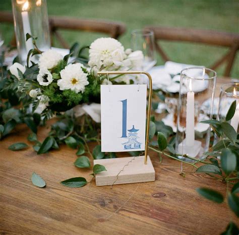 Wedding Table Numbers: 35 Inspirational Designs