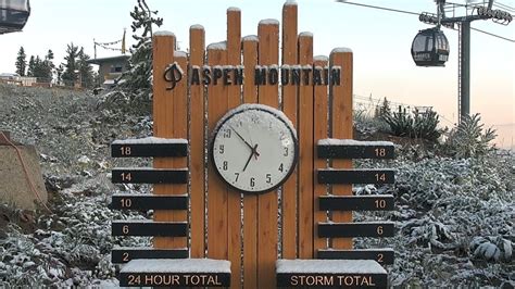 First snow falls in Colorado on first day of Meteorological Fall, see ...