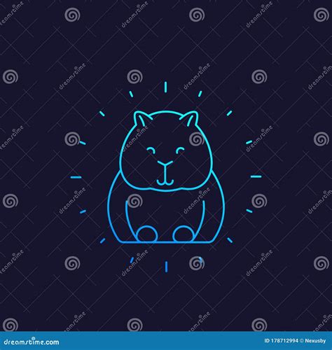 Wombat - Vector Illustration In Realistic Style On White ...