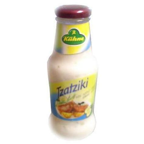 Tzatziki Sauce (Cucumber Gyro Sauce) (Kuhne) 250ml - Walmart.com - Walmart.com