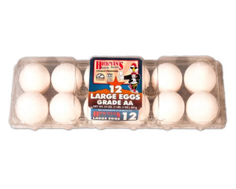 Hickmans Large White Eggs, 12 ct - Dillons Food Stores