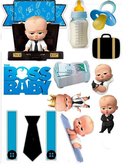 The boss baby | Baby boy cake topper, Boss baby, Baby cake topper