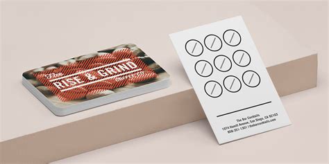 Design & Print Custom Loyalty Cards Online | MOO US