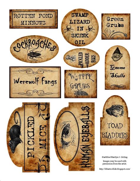 17 Vintage Apothecary Labels Free Template Images - Vintage - Free ...