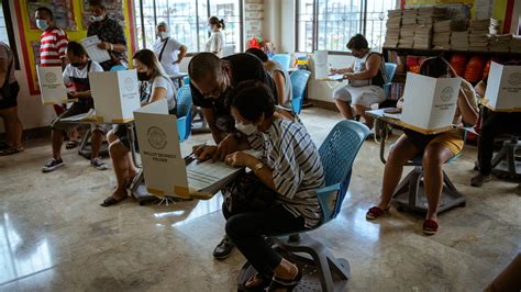 Filipinos Vote in Presidential Election - The New York Times