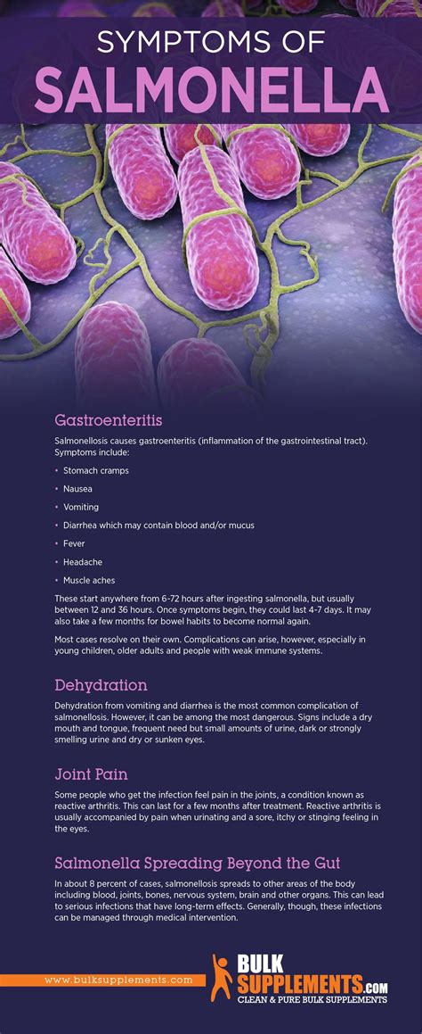 Salmonella (Salmonellosis): Symptoms, Causes & Treatment | by James ...