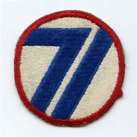 WW2 71st Infantry Division Patch | Chasing Militaria