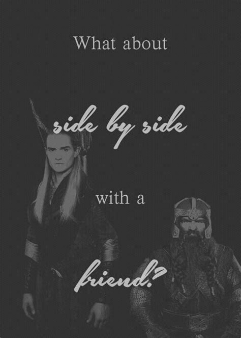 Legolas And Gimli Quotes. QuotesGram