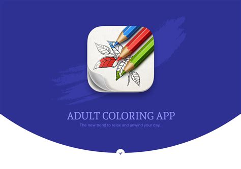 Adult Coloring App icon :: Behance