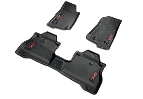 82215626AB Mopar All-weather Floor Mats, 2020-2021 Jeep Gladiator JT – Armor Auto Parts