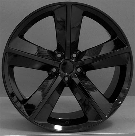 20" Fits Dodge Challenger SRT Wheel Rim Gloss Black 20x9" Rim - Stock Wheel Solutions