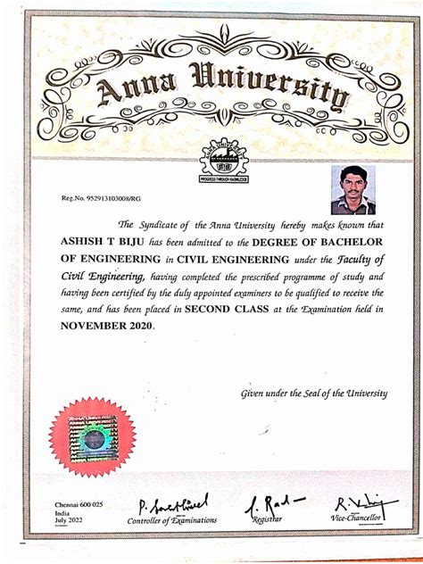 university certificate | PDF