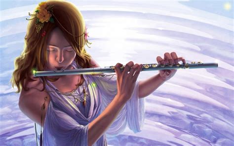 Playing the flute wallpaper | other | Wallpaper Better