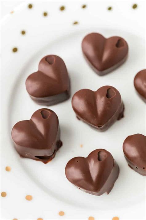 How to Make Homemade Chocolate Hearts - Clean Eating Kitchen