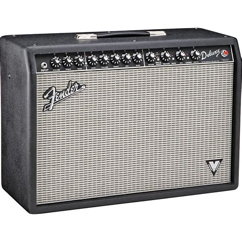 Fender Deluxe VM 40W 1x12 Tube Guitar Combo Amp | Music123