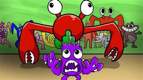 New GARTEN OF BANBAN CHAPTER 3 Characters!?... CRABZILLA! - YouTube