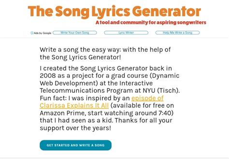 [Top 5] Best Online Song Lyrics Generator Tools | Love song lyrics ...