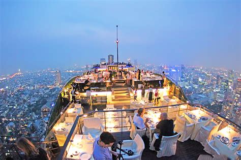 Top Rooftop Bar & Restaurants Bangkok - Thai Unika Travel