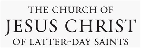 Church Of Jesus Christ Of Latter Day Saints Logo Png, Transparent Png ...