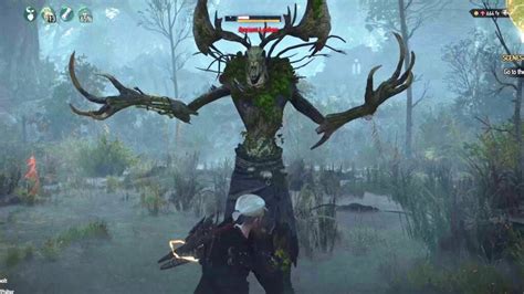 The Witcher 3 - Ancient Leshen Boss Fight, The Secret Life of Count Romilly (side quest) [4K ...