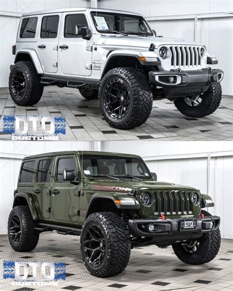 Jeep Wrangler with 22×10 Wheels 4P55 4P06 Gen 3 - 4PLAY Wheels