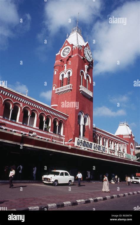 Chennai Central Railway Station High Resolution Stock Photography and ...