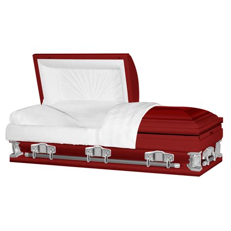 Red Coffins (Caskets) for Sale - Starting at $999 - Titan Casket