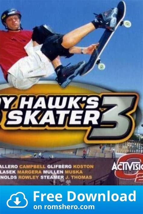 Download Tony Hawk's Pro Skater 3 - Nintendo 64 (N64) ROM | Tony hawk, Pro skaters, Tony hawk ...