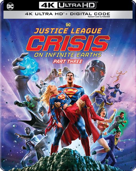 Justice League: Crisis on Infinite Earths Part Three Digital & Blu-ray Release Date Set