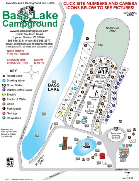 Bass Lake Campground, Lyndon Station, WI - GPS, Campsites, Rates, Photos, Reviews, Amenities ...