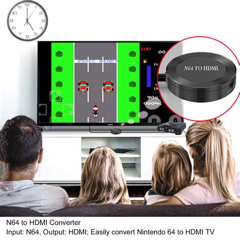 N64 to HDMI N64 HDMI Converter N64 Cable to HDMI Support 16:9/4:3 ...