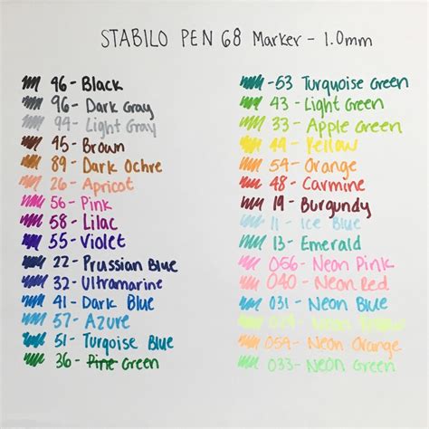 Academia Love| Stabilo and Staedtler swatches🌈 Which one do you...